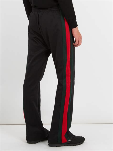 gucci black track pants old english|Gucci track pants aliexpress.